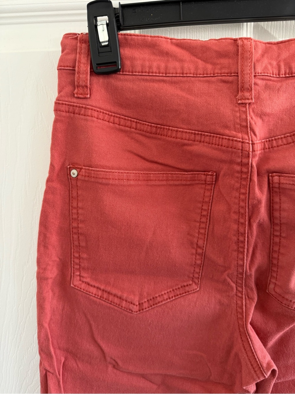 No Bo High Rise Red Women's Jeans - Picture 4 of 4